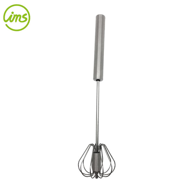 Stainless Steel Semi - Automatic Egg Whisk Blender